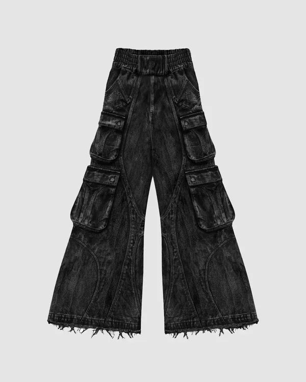Water Washed Gothic Heavy Industry Pant