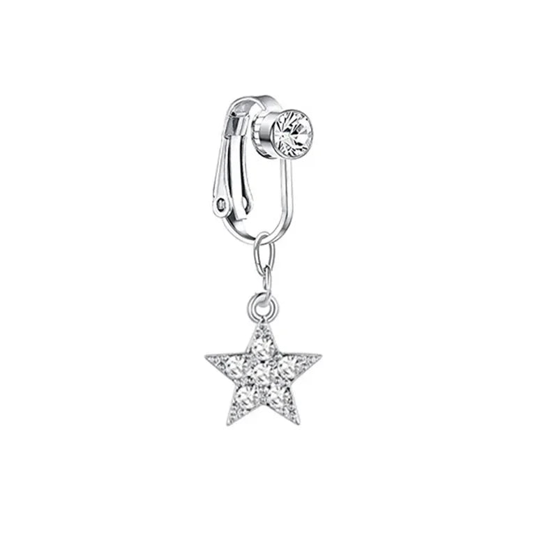 Fashion Butterfly Gothic Fake Belly Ring