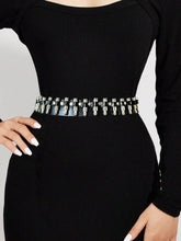 PU Leather Gothic Bullet Decor Waistband Belt