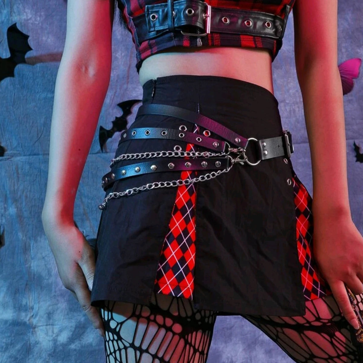 Punk Gothic Tassel Belt