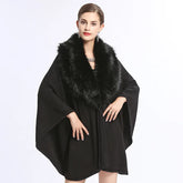 Loose Bat Sleeve Poncho Cloak