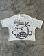 Hip-Hop Washed Retro Cotton Oversized T-shirt