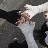 Gothic Knitted Punk Glove