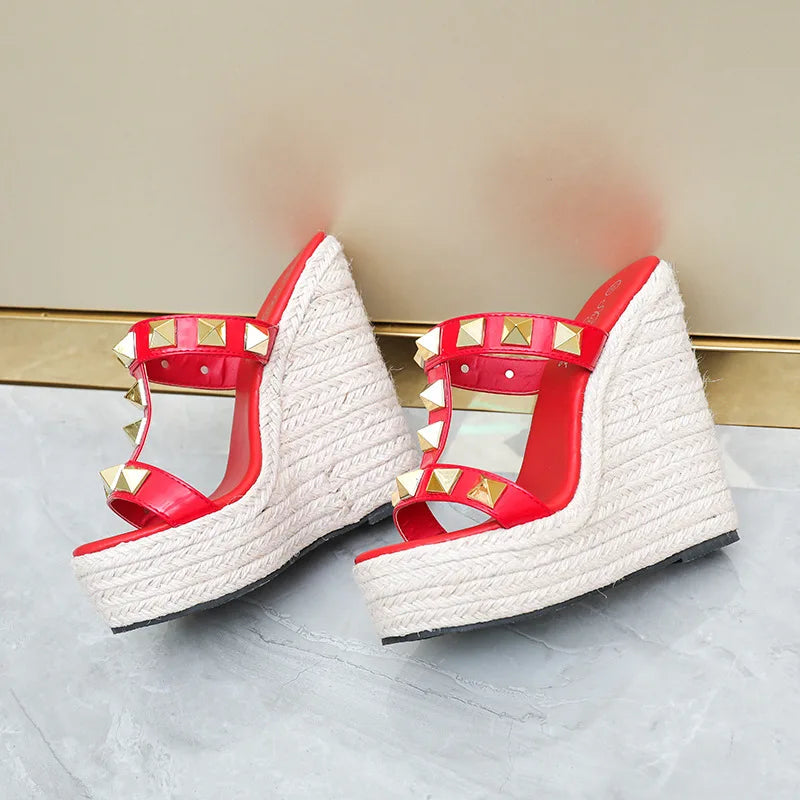 Summer Platform Open Toe High Heel Gothic Boot