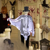 Skull Print Square Cloak