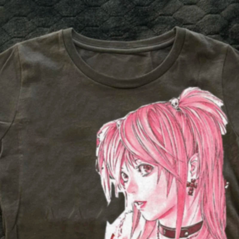 Gothic Harajuku Graphic Cotton T-shirt