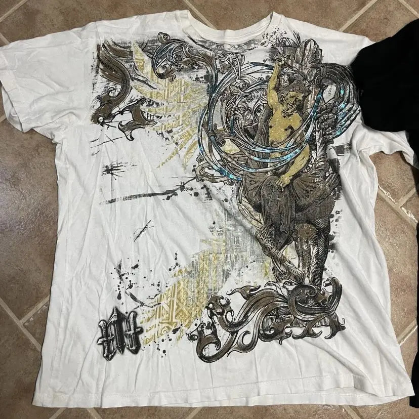 Multicolor Graphic Cotton T-shirt