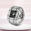 Vintage Punk Quartz Pocket Watch Gothic Ring