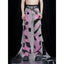Contrasting Gothic Ripped Denim Pant