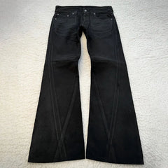 Gothic High Waist Slim Pants