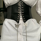 Butterfly Chain Wide Corset Belt