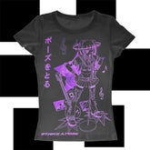 Cyber Graphic Vintage Cotton T-shirt