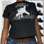 Vintage Grunge Graphic Cotton T-shirt