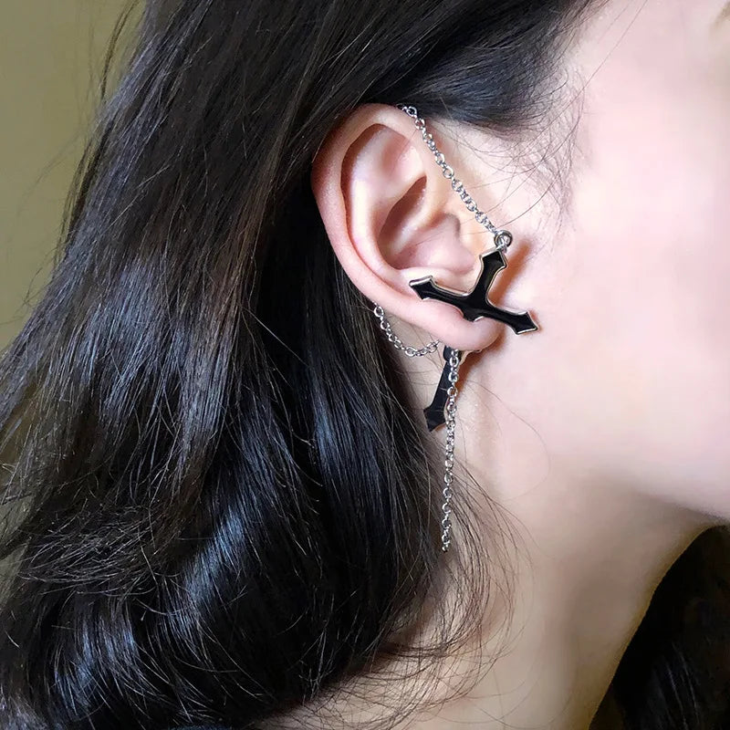Vintage Dark Gothic Sword Dagger Punk Earring