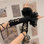Gothic Ballet Strap Lace Glove