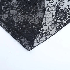 Lace Patchwork Slip Midi Dress