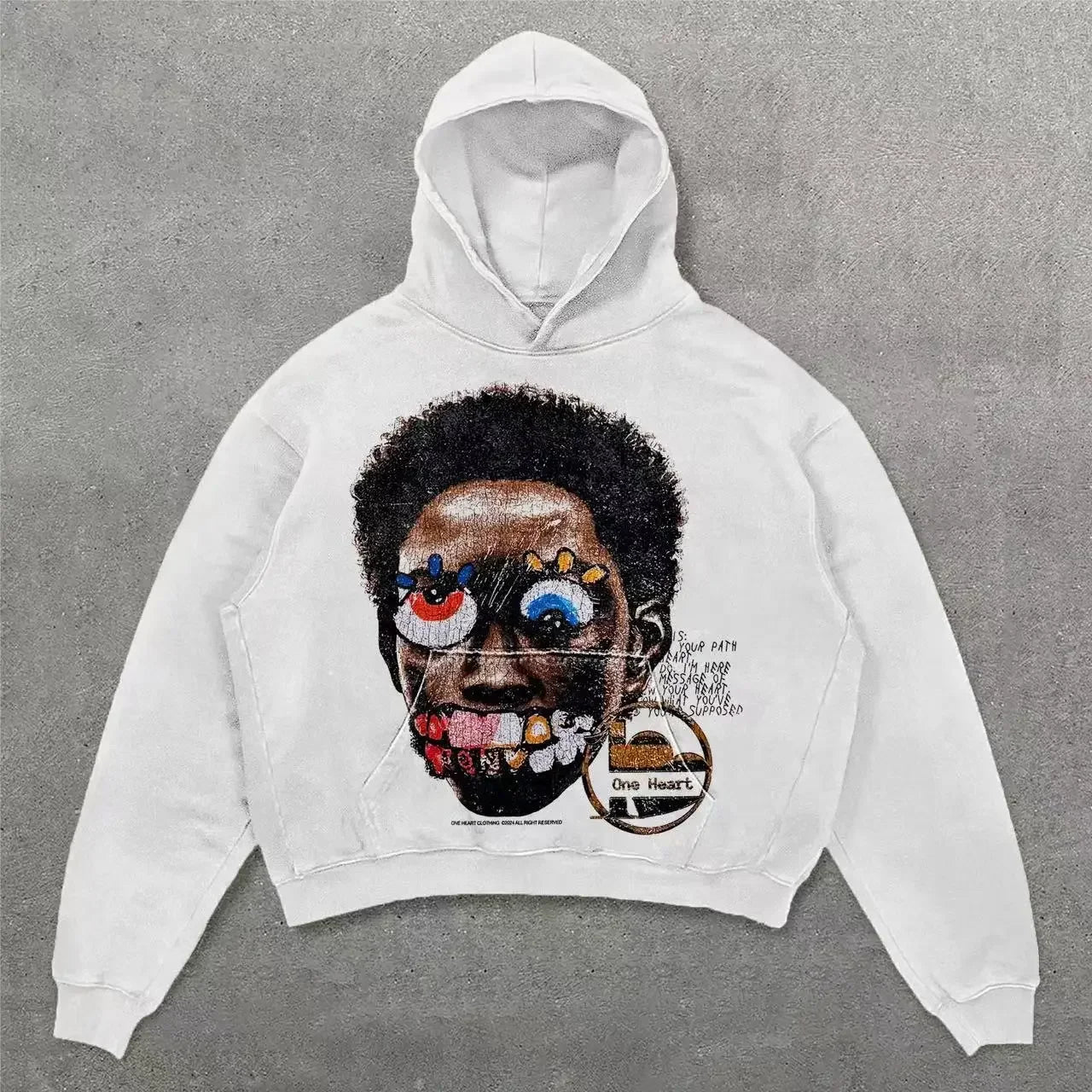 Y2K Gothic Hip Hop Hoodie