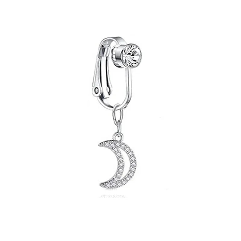 Fashion Butterfly Gothic Fake Belly Ring