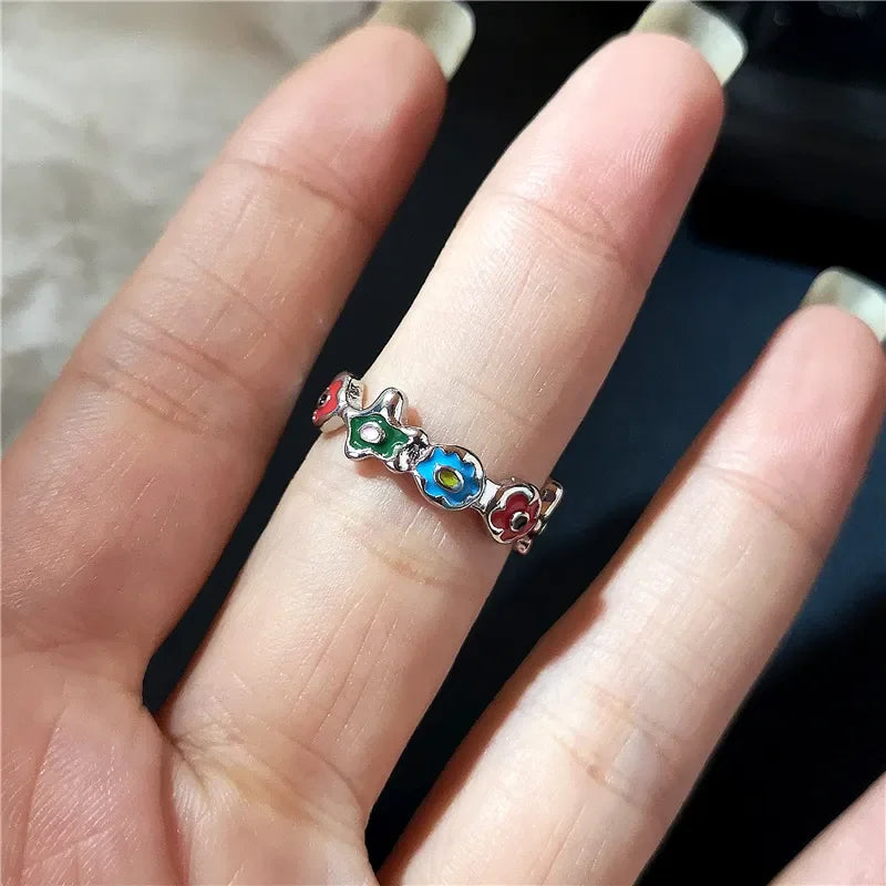 Cyberpunk Spinal Bone Gothic Claw Ring