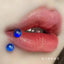 Laser Gradient Acrylic Light Lip Stud