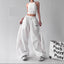 Lace Patchwork Cargo Pants