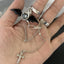 Vintage Angel Silver Gothic Ring