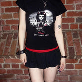 Gothic Streetwear Graphic Cotton T-shirt