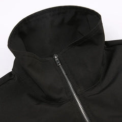 Cyberpunk Hollow Out Mesh Top