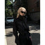 Pure Color Stand Collar Jacket