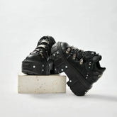 Gothic Patchwork Chunky Sneaker