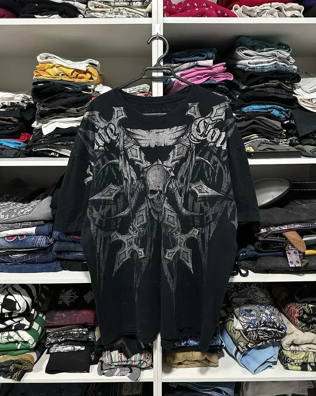 American Retro Graphic Oversized T-shirt