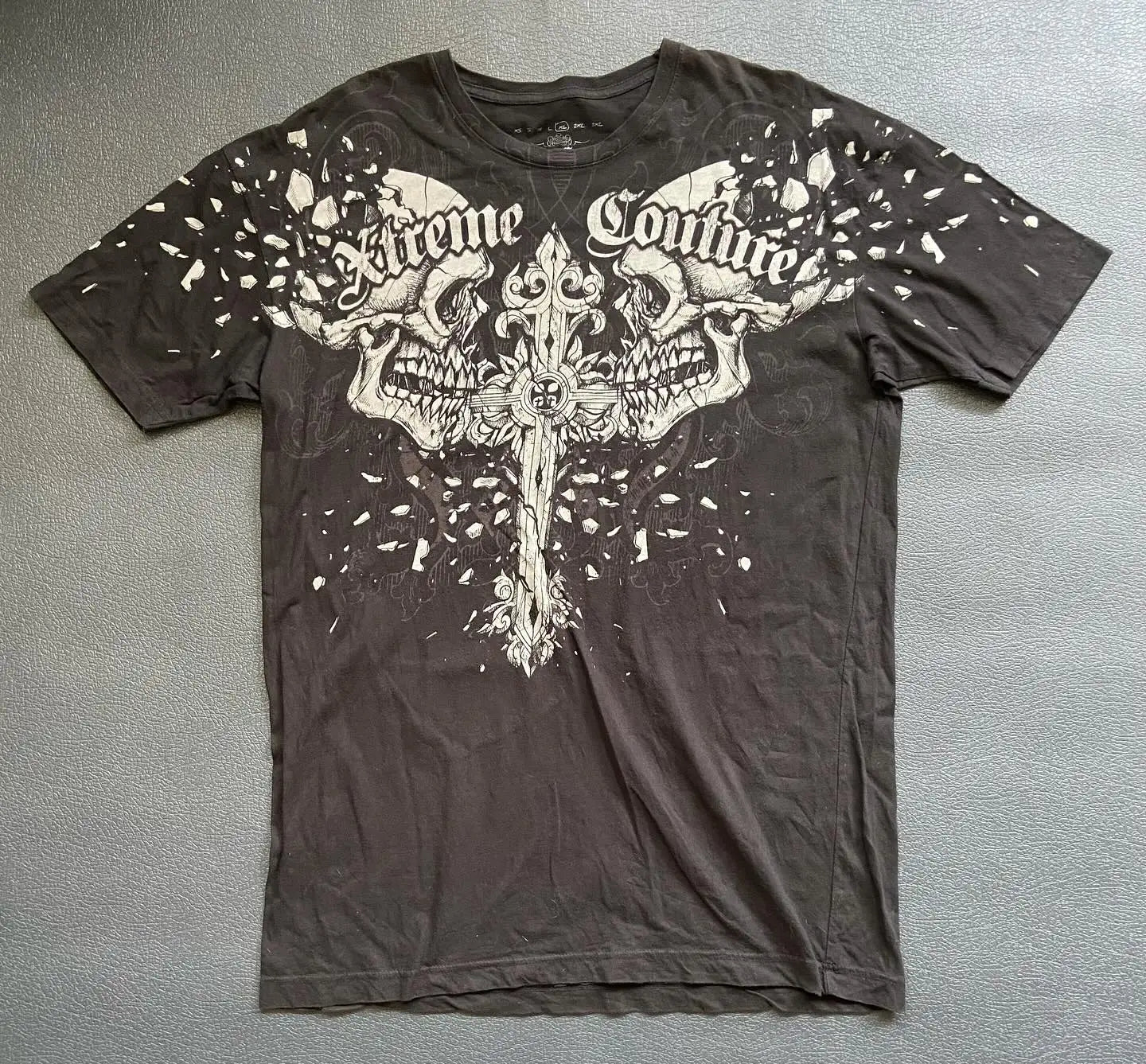 Pure Cotton Gothic Oversized T-shirt