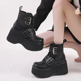 Gothic Chunky Platform Women Ankle Boot