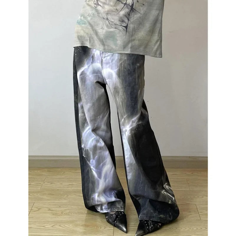 Retro Gothic High Waist Pant