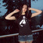 Aesthetic Gothic Crop Cotton T-shirt