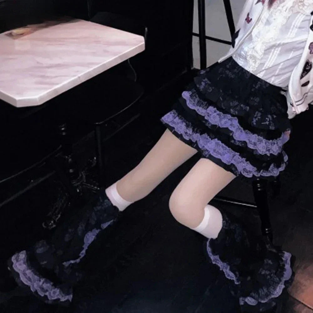 Lolita Gothic Lace Cake Skirt
