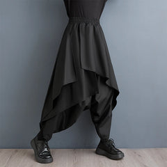 High Waist Gothic Wide Leg Pant