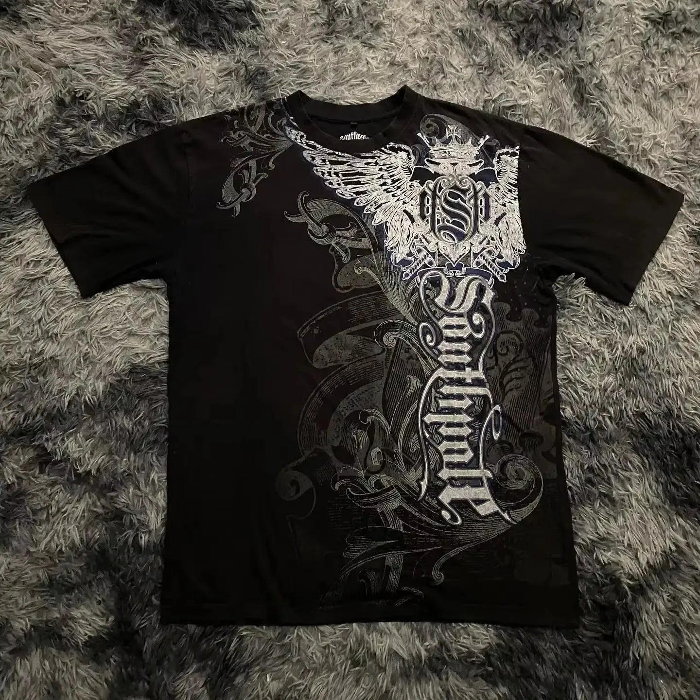 Multicolor Graphic Cotton T-shirt