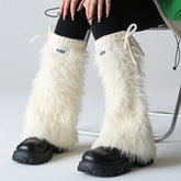 Gothic Rabbit Fur Winter Warm Sock