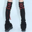Gothic Back Strap Sports Sock
