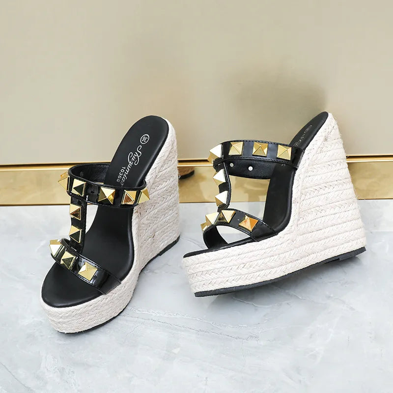 Summer Platform Open Toe High Heel Gothic Boot
