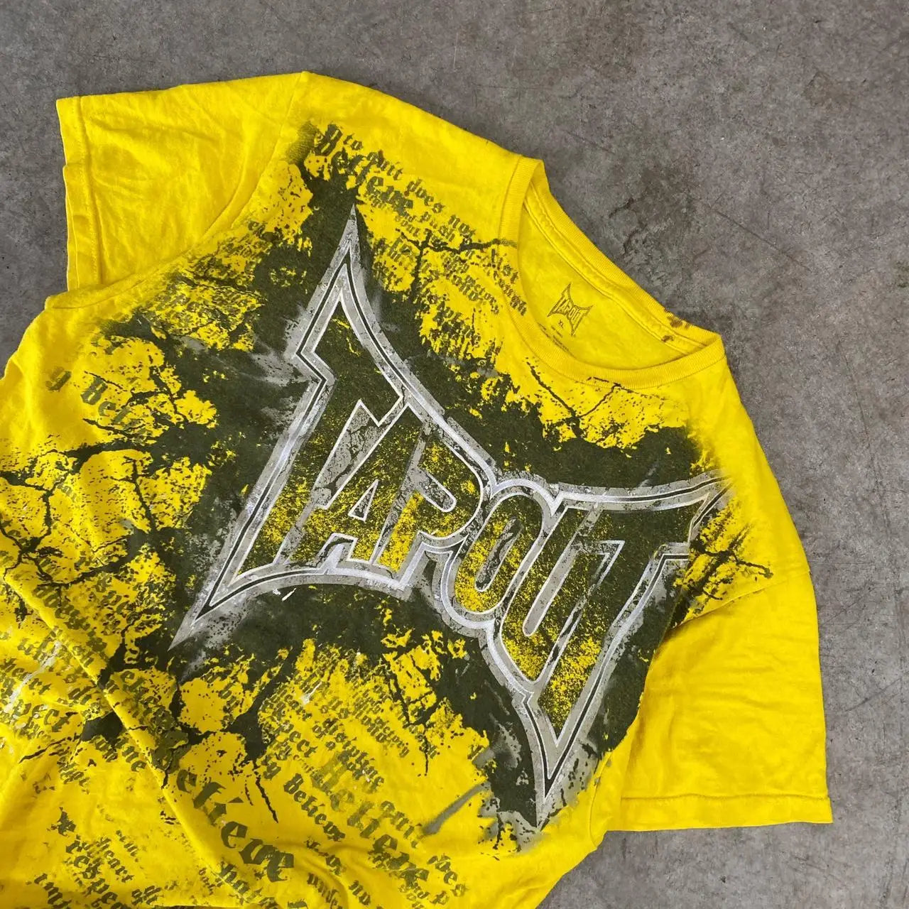 Hip-Hop Letter Graphic Cotton T-shirt