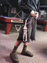 Cross Graphic Embroidery Short