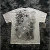 Goddess Print Vintage Cotton T-shirt