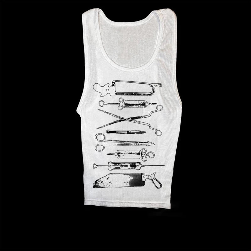 Fairy Grunge Letter Print Cotton T-shirt