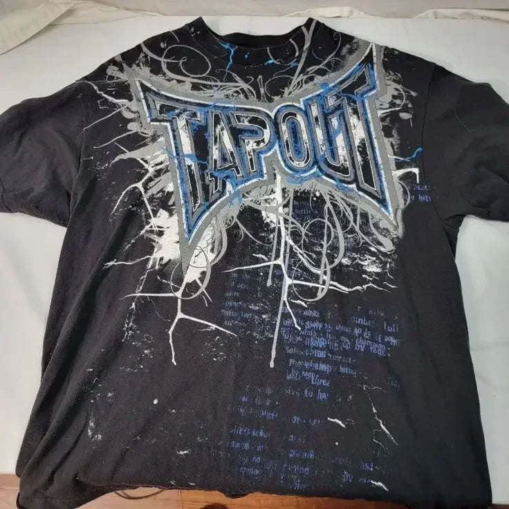 Streetwear Tapout Hip Hop Graphic T-shirt