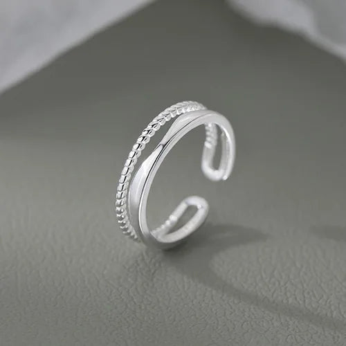 Irregular Cross Star Gothic Ring