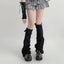 Gothic Broken Hole Punk Wide Sock