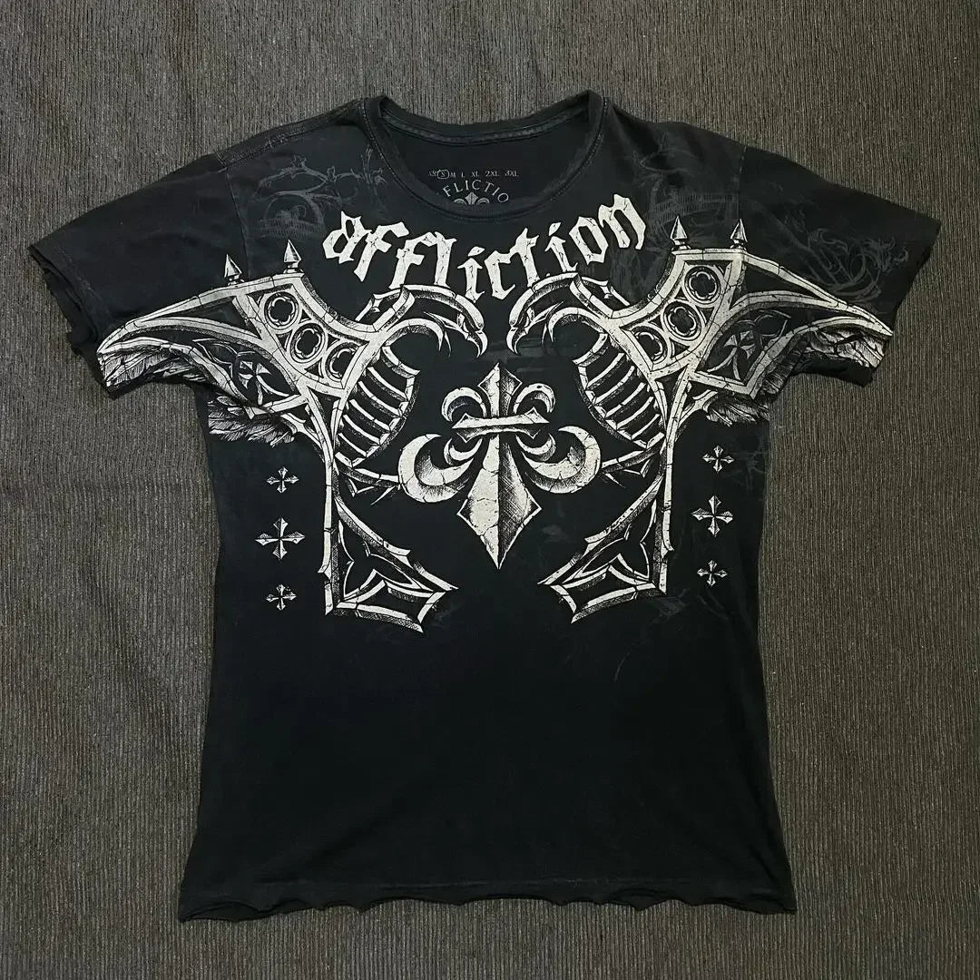 Skull Graphic Cotton T-shirt