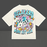 Y2K Punk Oversized Graphic Print T-shirt